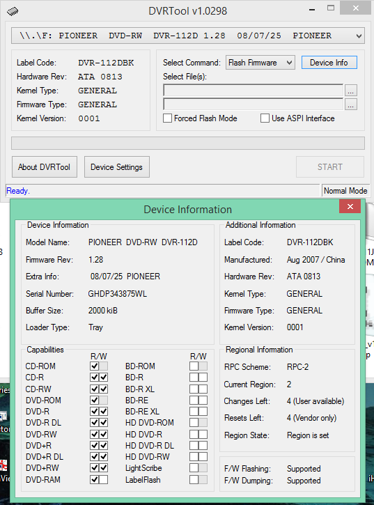 DVRTool v1.0 - firmware flashing utility for Pioneer DVR/BDR drives-2016-12-13_13-18-15.png