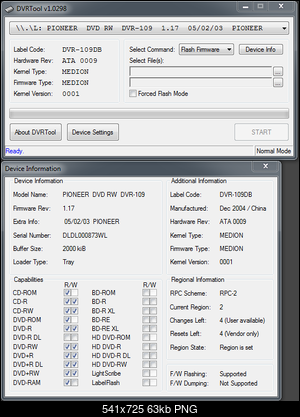 DVRTool v1.0 - firmware flashing utility for Pioneer DVR/BDR drives-przechwytywanie01.png