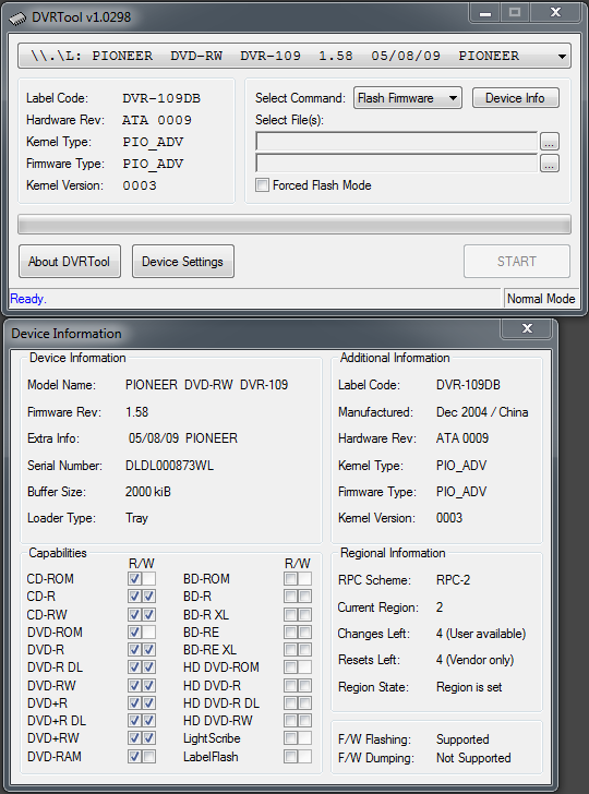 DVRTool v1.0 - firmware flashing utility for Pioneer DVR/BDR drives-przechwytywanie07.png