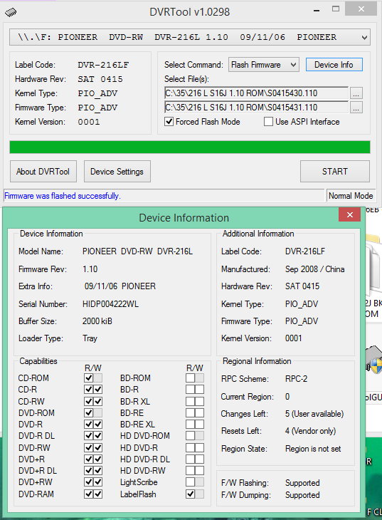 DVRTool v1.0 - firmware flashing utility for Pioneer DVR/BDR drives-2016-12-21_08-25-22.png