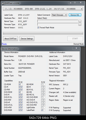 DVRTool v1.0 - firmware flashing utility for Pioneer DVR/BDR drives-przechwytywanie01.png