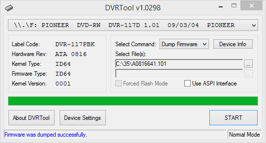 DVRTool v1.0 - firmware flashing utility for Pioneer DVR/BDR drives-2017-01-19_14-41-45.png