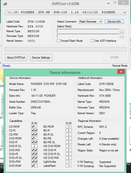 DVRTool v1.0 - firmware flashing utility for Pioneer DVR/BDR drives-2017-02-01_06-16-26.png