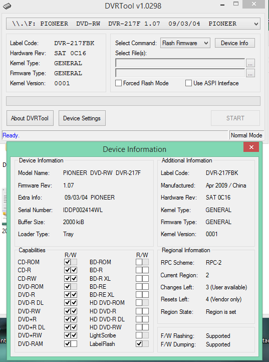 DVRTool v1.0 - firmware flashing utility for Pioneer DVR/BDR drives-2017-02-28_15-04-44.png