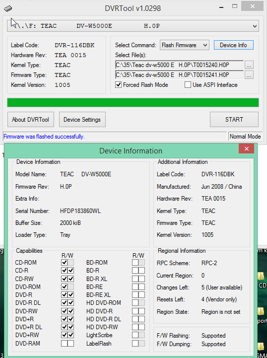 DVRTool v1.0 - firmware flashing utility for Pioneer DVR/BDR drives-2017-03-27_07-13-22.png