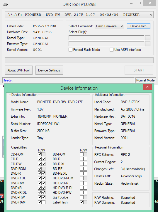DVRTool v1.0 - firmware flashing utility for Pioneer DVR/BDR drives-2017-04-01_11-56-12.png