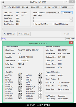 DVRTool v1.0 - firmware flashing utility for Pioneer DVR/BDR drives-2017-04-07_12-15-59.png