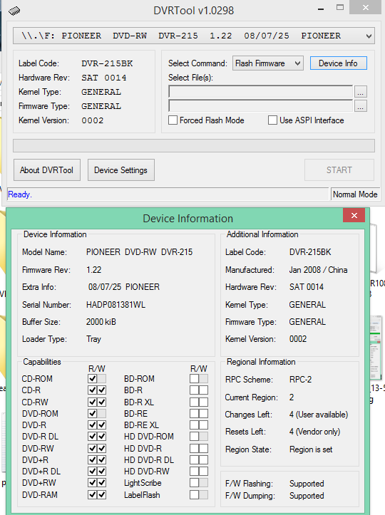 DVRTool v1.0 - firmware flashing utility for Pioneer DVR/BDR drives-2017-04-20_06-53-34.png