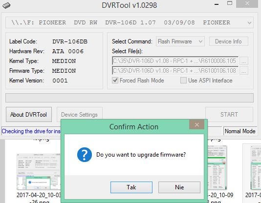 DVRTool v1.0 - firmware flashing utility for Pioneer DVR/BDR drives-2017-04-20_10-14-10.png