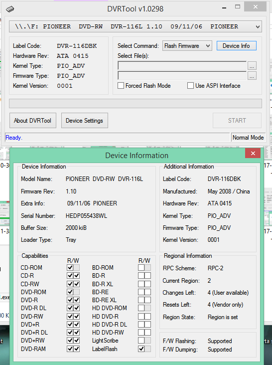 DVRTool v1.0 - firmware flashing utility for Pioneer DVR/BDR drives-2017-04-21_08-21-49.png