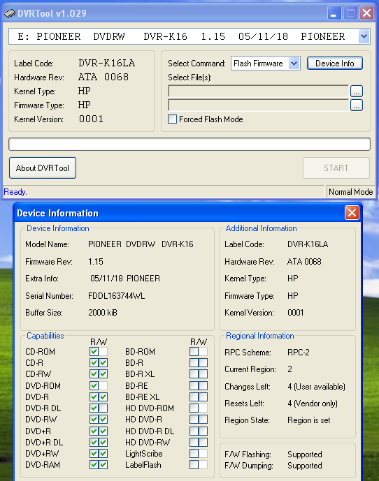DVRTool v1.0 - firmware flashing utility for Pioneer DVR/BDR drives-2017-04-27_113210.png
