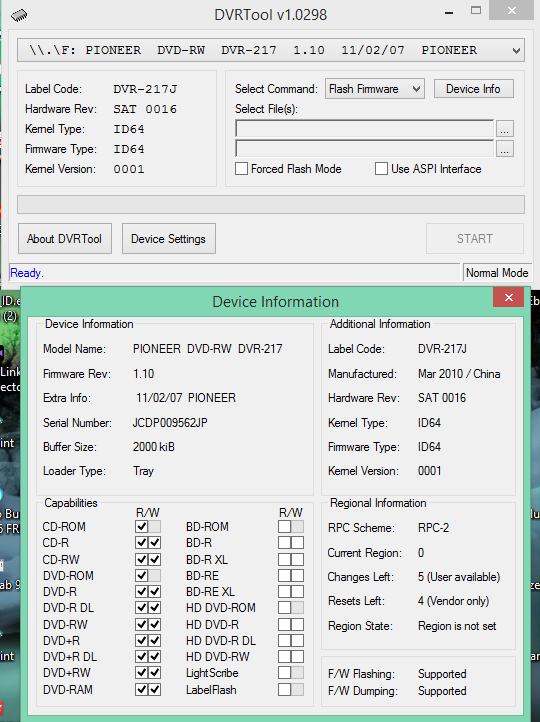 DVRTool v1.0 - firmware flashing utility for Pioneer DVR/BDR drives-2017-04-27_10-44-38.png