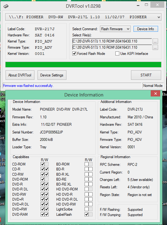 DVRTool v1.0 - firmware flashing utility for Pioneer DVR/BDR drives-2017-04-27_10-46-55.png