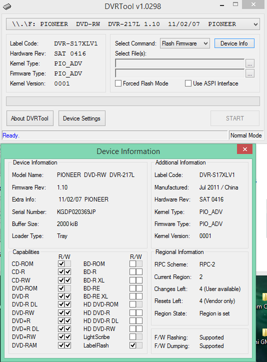 DVRTool v1.0 - firmware flashing utility for Pioneer DVR/BDR drives-2017-05-29_14-26-37.png