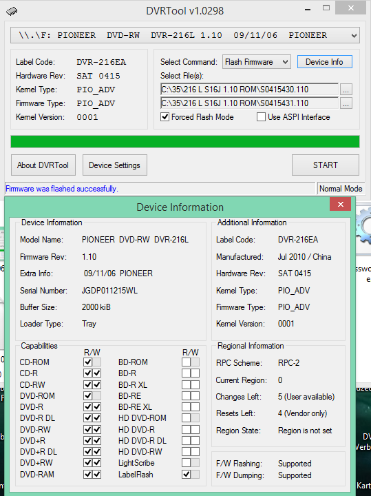 DVRTool v1.0 - firmware flashing utility for Pioneer DVR/BDR drives-2017-06-19_06-06-11.png