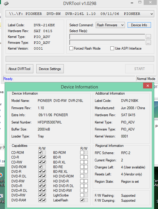 DVRTool v1.0 - firmware flashing utility for Pioneer DVR/BDR drives-2017-07-14_23-26-08.png