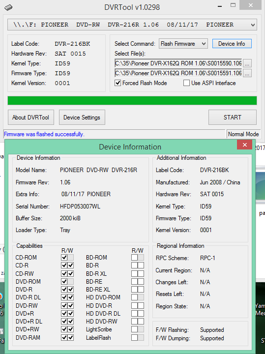 DVRTool v1.0 - firmware flashing utility for Pioneer DVR/BDR drives-2017-07-14_23-27-57.png