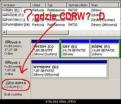literka przyporzadkowana nagrywarce w win xp-dyski.jpg
