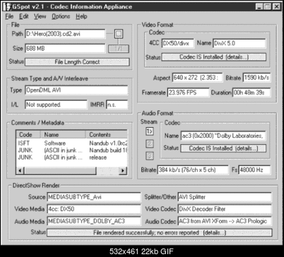 ---= PROBLEM z FILMEM i KODEKIEM AC3 (chyba)=----gspot.gif